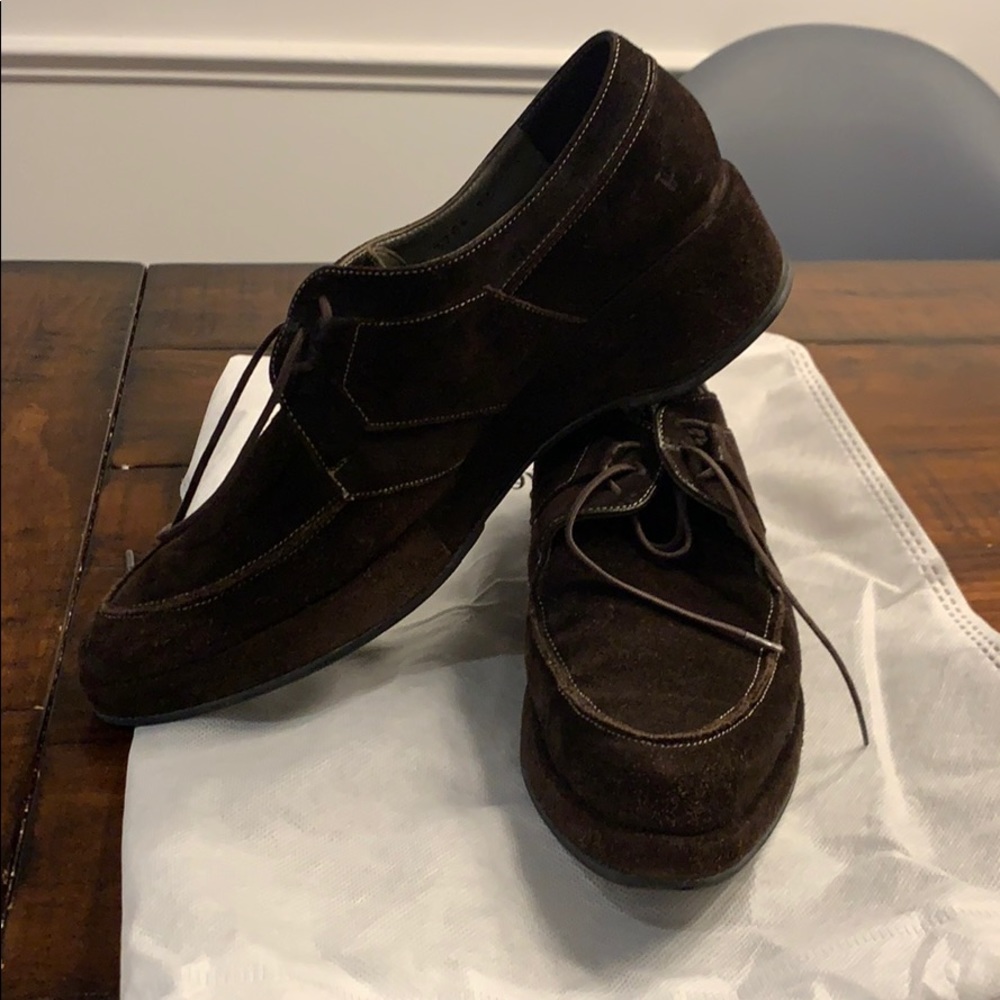 Brown Suede Flats SZ 6.5